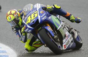 Italy's Rossi 2nd in MotoGP at Japanese Grand Prix