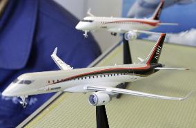 Aichi firm makes plastic scale models of Japan's 1st self-built jet