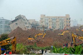 91 missing after massive landslide in China's Shenzhen