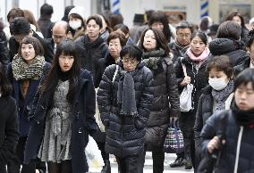 Japan archipelago poised for heavy snow, stormy weather at weekend