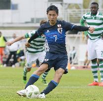 Japan U-23 draw 1-1 with Sporting B