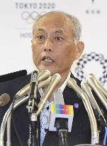 Tokyo Gov. Masuzoe attends press conference