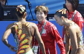 Olympics: Japanese duo through to final in synchronized swimming