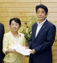 LDP submits proposal for additional N. Korea sanctions to PM Abe