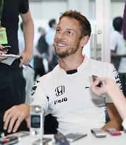 McLaren's Jenson Button speaks ahead of Japan Grand Prix