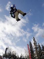 Snowboarding: Men's halfpipe at World Cup event