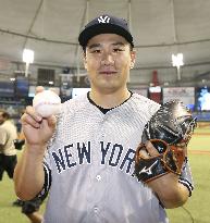 Baseball: Yankees' Tanaka