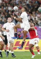 Rugby World Cup in Japan: England v Tonga