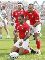 Rugby World Cup in Japan: Argentina v Tonga