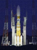 H-2B rocket on launch pad