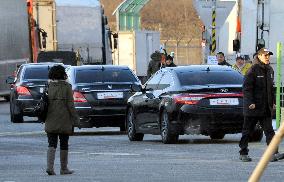 Widow of Kim Dae Jung heads for N. Korea
