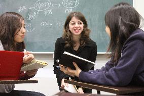 Syrian teacher participates in exchange program in Japan