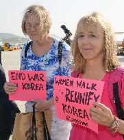 Int'l women to walk across DMZ for peace on Korean Peninsula