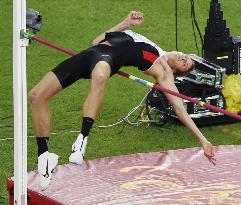 Canadian Drouin wins men's high jump at world championships