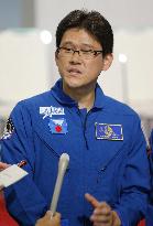 Japanese astronaut Kanai speaks to press about long stay on ISS