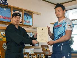 Goromaru awarded as "Master of Ninja"