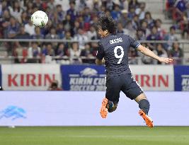 Soccer: Okazaki opens scoring as Japan beat Bulgaria