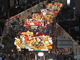 Aomori Nebuta Festival begins for 6-day run