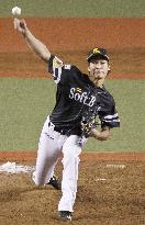 Baseball: Takeda pitches 8 solid innings as Hawks beat Lions