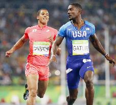 Olympics: Gatlin advances to 100m final