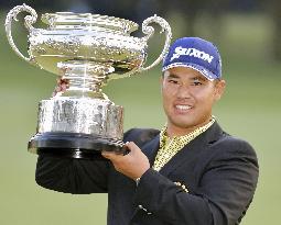 Matsuyama wins Japan Open Golf Championship for 1st time