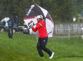 Golf: Evian Championship shortened to 54 holes due to bad weather