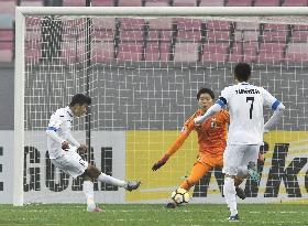 Football: Japan-Uzbekistan q'final of U-23 Asian c'ship