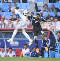 Football: Argentina vs Iceland at World Cup
