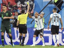 Football: Nigeria vs Argentina at World Cup