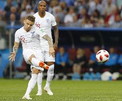 Football: Croatia vs England at World Cup
