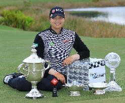 Golf: Ariya Jutanugarn wins season awards