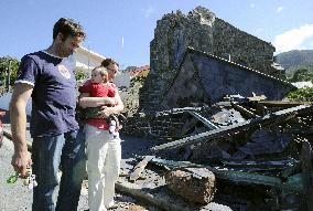 Quake aftermath in N.Z.