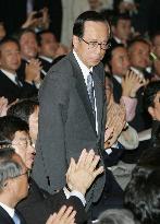 Veteran Fukuda elected LDP chief to be Japan's new leader after