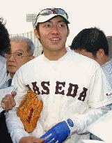 Waseda Univ. infielder Toritani eyes pros