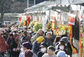 Temporary shopping center in Iwate Pref.