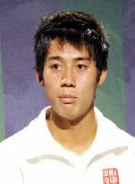 Japanese tennis player Nishikori