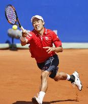 Nishikori advances to Barcelona quarterfinals