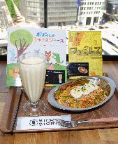 Newly opened bookstore cafe "Story Story" in Tokyo's Shinjuku