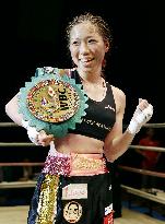 Japan's Kuroki defends WBC women's minimumweight crown