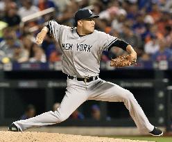 Yankees' Tanaka against Mets