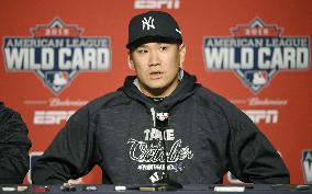 Tanaka ready for big league playoff debut