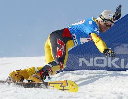 Bozzetto wins men's parallel giant slalom