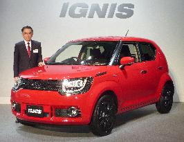 Suzuki unveils new mini SUV model