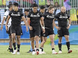 New Zealand knocked out by Fiji in men's rugby sevens