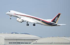 M'bishi-developed jet heads for U.S. after 2 aborted flights in Aug.