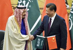 China, Saudi Arabia ink deals worth $65 billion