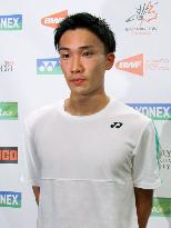 Badminton: Momota off to winning start in international comeback