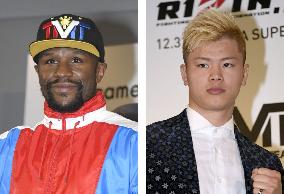 Floyd Mayweather and Tenshin Nasukawa