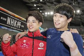 Gymnastics: Tanigawa brothers at NHK Cup