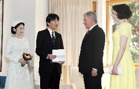 Japan's crown prince in Finland